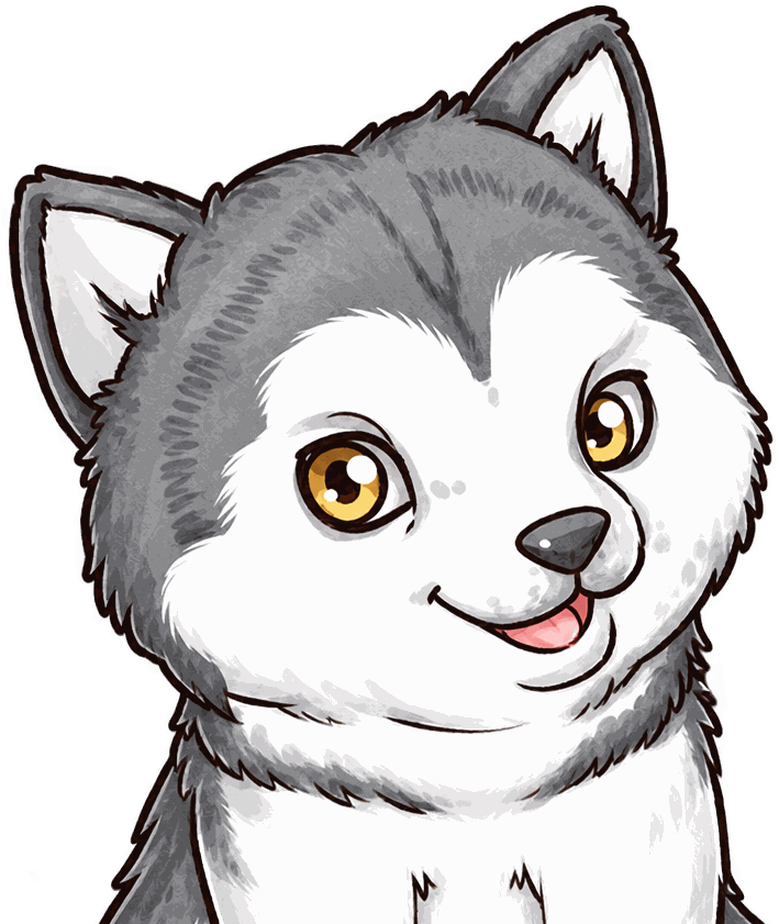 Happy Husky
